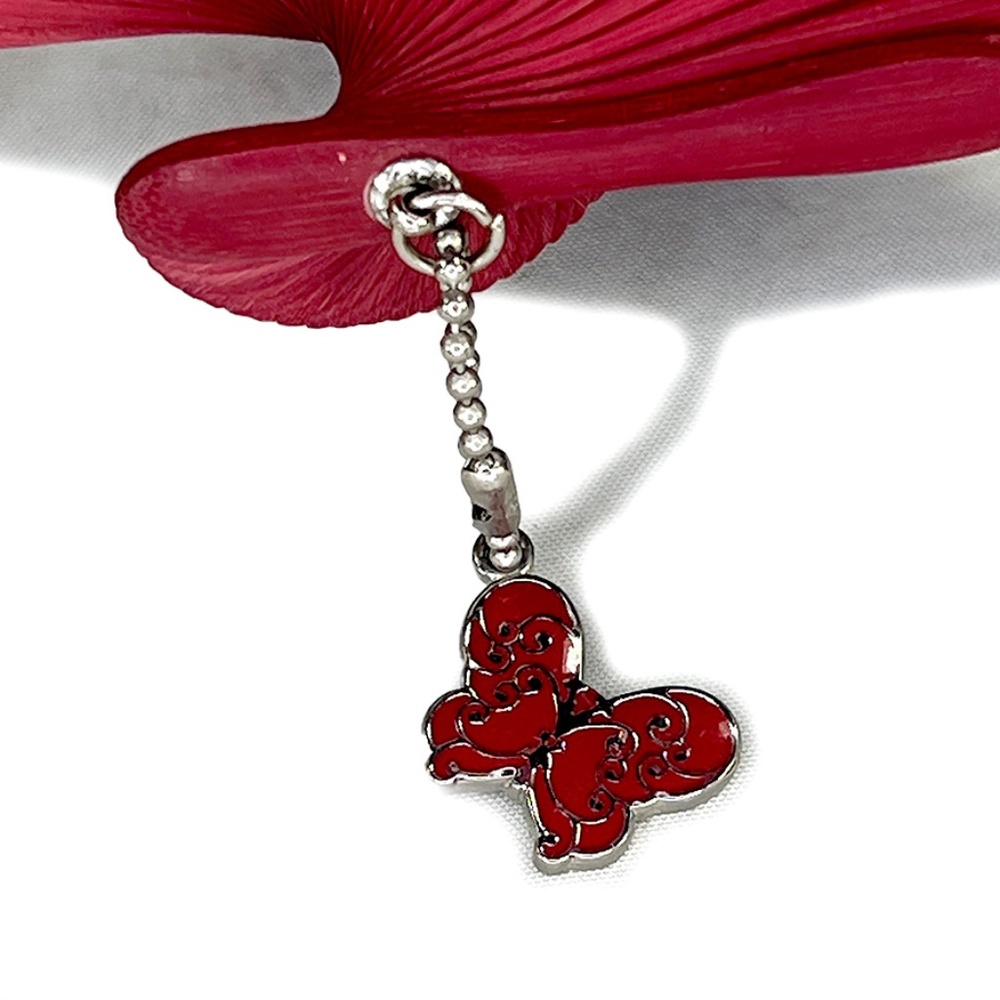 Vintage Anna Sui Red Sensu Fan & Light Stand from Japan - Picture 4 of 5